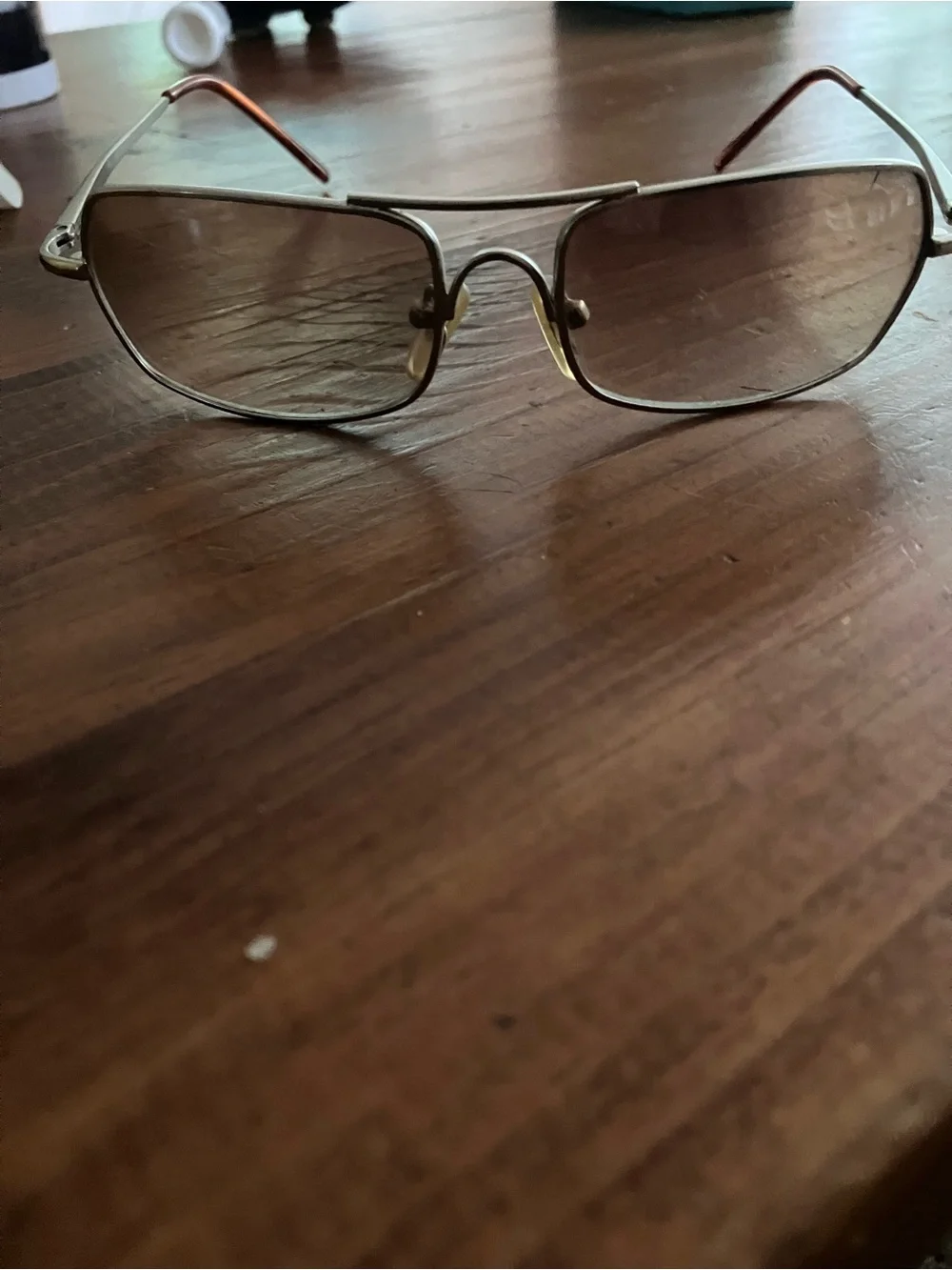 Men's Brown/Tortoise Aviator Shorts -